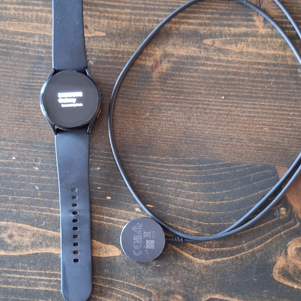 Samsung smartwatch S5 40 mm Zwart GPS + draadloze oplader, Ophalen, Zwart, Samsung ⌚️, Zo goed als nieuw