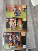 Lego creator 31125 fantasie boswezens, Ophalen of Verzenden, Zo goed als nieuw