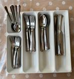 Stainless steel grote set bestek en keukengerei, Huis en Inrichting, Keuken | Bestek, Gebruikt, Ophalen of Verzenden, Rvs of Chroom