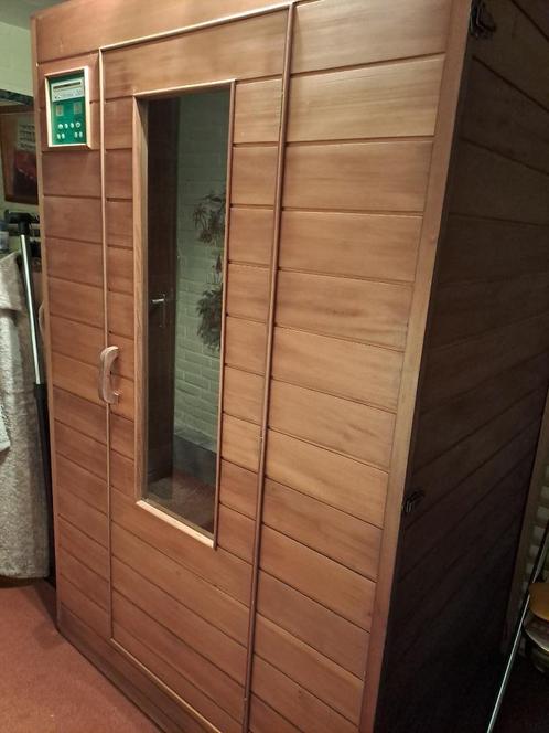 Infrarood sauna 2 pers., Sport en Fitness, Sauna, Zo goed als nieuw, Complete sauna, Infrarood, Ophalen