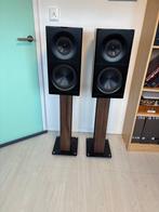 Elac Adante AS-61 zwart, Zo goed als nieuw, 120 watt of meer, Front, Rear of Stereo speakers, Ophalen