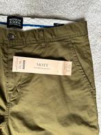 Nieuwe Scotch&Soda Mott Chino Olive 36x32 (valt als 34x32), Ophalen of Verzenden, Nieuw, Overige maten, Groen