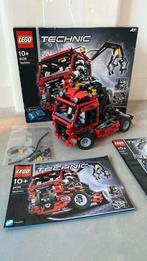 Lego 8436 Technic Kraan + Doos, Ophalen of Verzenden, Zo goed als nieuw