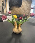 Tulpenvaasje + tulpen, Nieuw, Ophalen of Verzenden, Overige kleuren