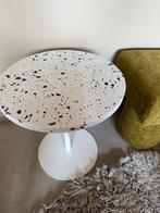 Xenos tulip steen terrazzo bijzettafel tulp, 45 tot 60 cm, Minder dan 55 cm, Rond, Ophalen of Verzenden