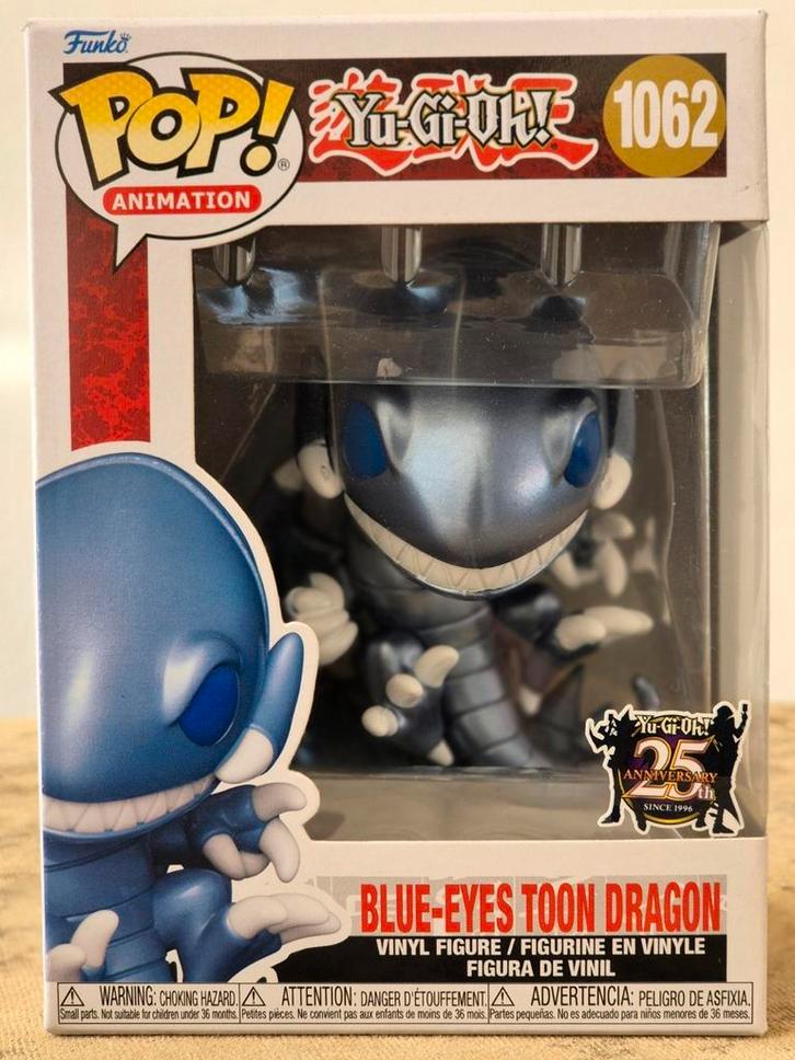 BLUE-EYES TOON DRAGON | Yu-Gi-Oh | 1062 | 25th Anniversary, Verzamelen, Poppetjes en Figuurtjes, Zo goed als nieuw, Ophalen of Verzenden