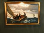 Kunst Reproductie Winslow Horner "Breezing Up (A Fair Wind)", 50 tot 75 cm, Cornwallantiques@hotmail.com, Veenpolderstraat 37 2013 SV Haarlem