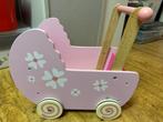 Stevige houten poppenwagen, Ophalen of Verzenden, Zo goed als nieuw
