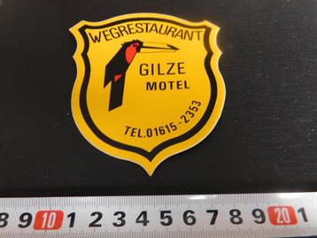 sticker Gilze motel Wegrestaurant van der Valk 01615-2353  beschikbaar voor biedingen
