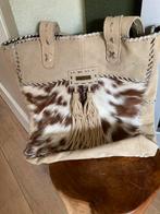 Nieuwe PH&T Shopper Tas Suède Leer Boho Ibiza Stijl, Sieraden, Tassen en Uiterlijk, Ophalen of Verzenden, Nieuw, Beige, Shopper