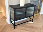 Trendy zwart multifunctioneel boekenkast televisiemeubel, Ophalen, Minder dan 50 cm, Zo goed als nieuw, Minder dan 100 cm