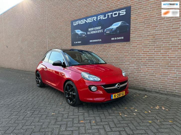 Opel ADAM 1.4 Glam Airco-Automatisch Cruise-Control Half-Lee, Auto's, Opel, Bedrijf, Te koop, ADAM, ABS, Airbags, Airconditioning