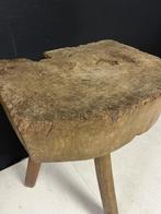 Vintage hakblok uit Frankrijk 1900, Huis en Inrichting, Minder dan 55 cm, Gebruikt, Ophalen of Verzenden, Overige vormen