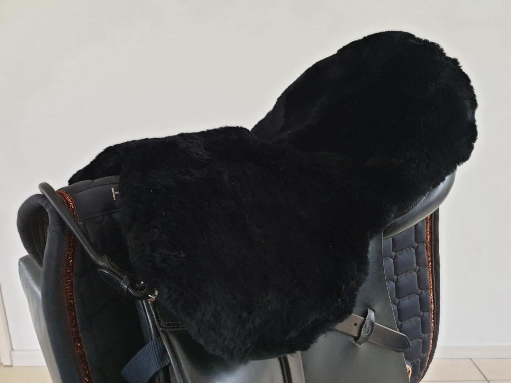 Harry's Horse Merino wol Seat Saver, Zadelovertrek, Zwart, Ophalen of Verzenden, Nieuw, Overige soorten