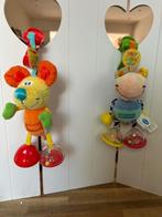 Playgro Mimsy de muis en clip clop het paard, Ophalen of Verzenden, Gebruikt, Rammelaar