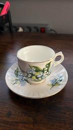 Rose of England Fine Bone in China, Verzenden, Zo goed als nieuw, Porselein, Kop en/of schotel