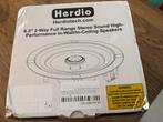 Herdio 6.5" Inbouw Speakers - Nieuw in doos!, Overige merken, Nieuw, Ophalen of Verzenden, Nvt