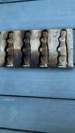 Chocolademal 4 staande haasjes, Bodderas Erndtebruck., Antiek en Kunst, Curiosa en Brocante, Ophalen of Verzenden