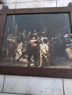 Nachtwacht Rembrandt, 75 tot 100 cm, Schilderij, Ophalen of Verzenden, Zo goed als nieuw