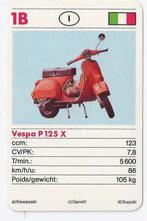 Vp33 Scooter / verzamelplaatje 1b vespa P 125 X, Ophalen of Verzenden, Zo goed als nieuw, Motoren