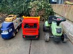 Buitenspeelgoed tractor little tikes en kiepwagen, Gebruikt, Ophalen of Verzenden