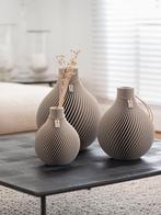 Iconic home set van 3 vazen vaas prachtige set NIEUW, Ophalen of Verzenden, Nieuw, Glas, Minder dan 50 cm