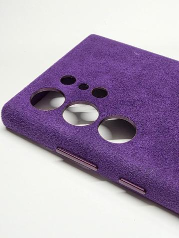Samsung Galaxy S24 Ultra YMV Alcantara Magsafe Case (Paars) beschikbaar voor biedingen