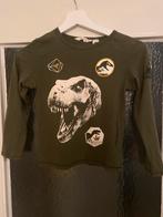 Groen shirt lange mouw met dino van Jurassic World, Kinderen en Baby's, Kinderkleding | Maat 122, JurassicWorld, Jongen of Meisje
