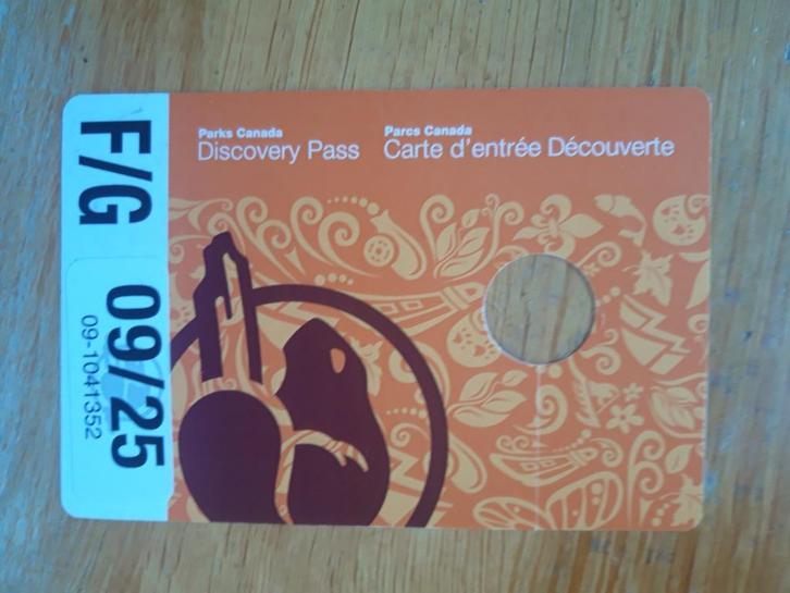 nationale parkenpas Canada, Tickets en Kaartjes, Autovignetten, Twee personen