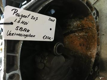 Peugeot 207 1.6 HDI 2008 Versnellingsbak 5 versnellingen beschikbaar voor biedingen