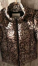 Beaumont donsjack leopard print maat 34, Ophalen, Zo goed als nieuw, Maat 34 (XS) of kleiner, Bruin