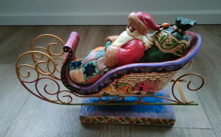 Jim Shore "Delevering Joy" 117719T, 2004 Heart Wood Creek., Diversen, Kerst, Ophalen of Verzenden