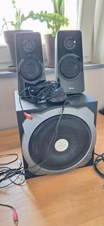 Trust speakerset, Computers en Software, Pc speakers, Ophalen of Verzenden, Gebruikt