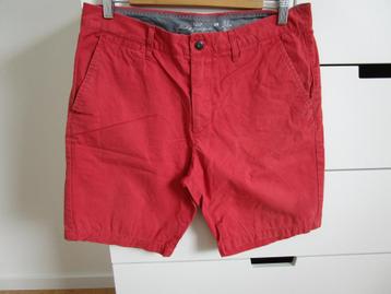 H&M - sportieve rode korte broek - taillemaat 31 beschikbaar voor biedingen