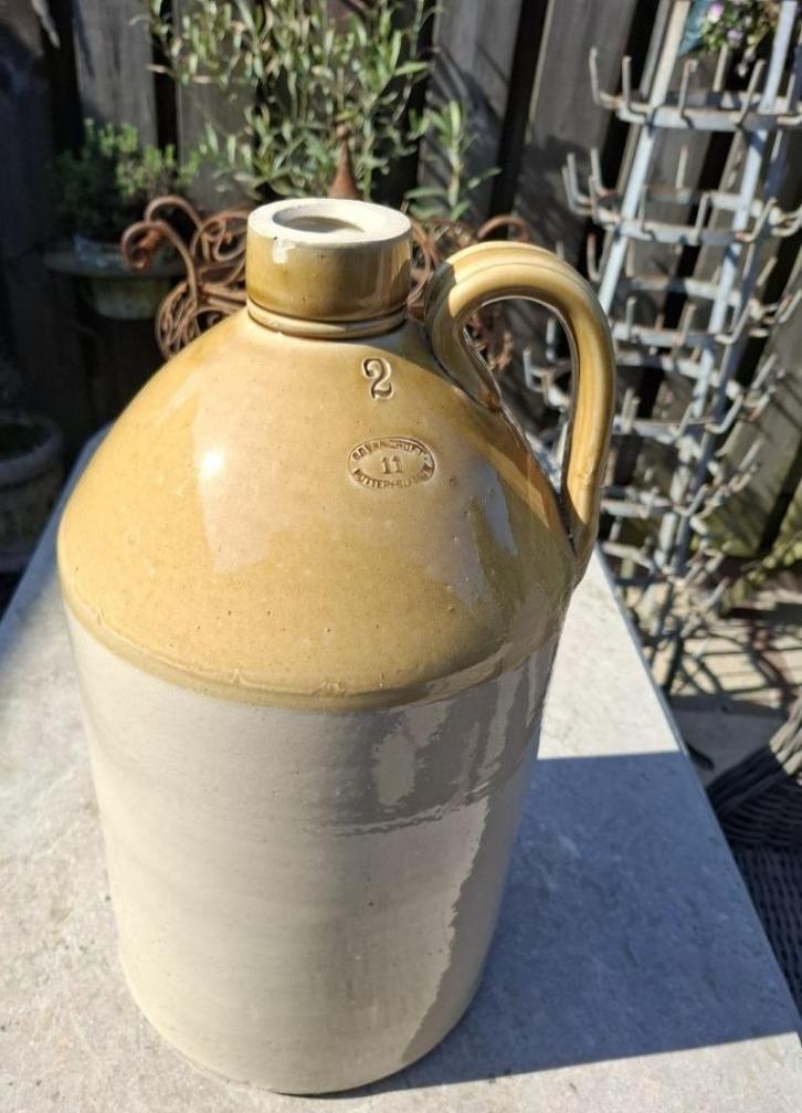 Antieke grote Schotse steengoed kruik Govancroft Glasgow, Antiek en Kunst, Antiek | Keramiek en Aardewerk, Ophalen of Verzenden