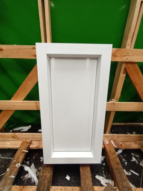 Kunststof Vast kozijn  b54 x h103,5 cm Wit  -1650-, Doe-het-zelf en Verbouw, Kozijnen en Schuifpuien, Zo goed als nieuw, Raamkozijn