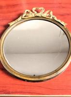 oude ronde spiegel, Antiek en Kunst, Ophalen of Verzenden, Rond, Minder dan 50 cm