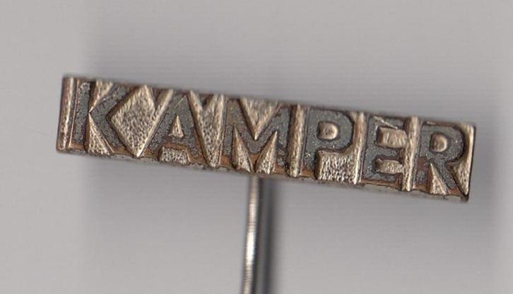 Kämper Drahtumformtechnik speldje, Verzamelen, Speldjes, Pins en Buttons, Gebruikt, Speldje of Pin, Overige onderwerpen, Ophalen of Verzenden