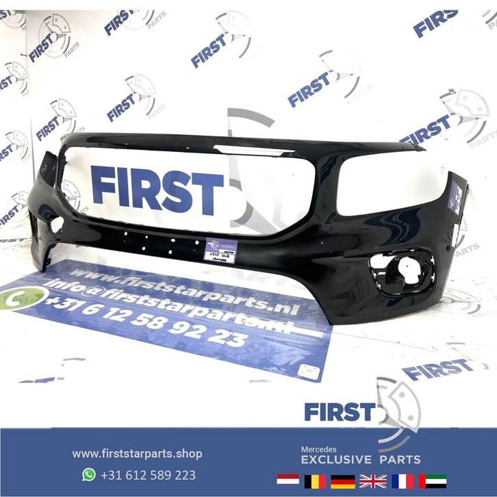 X247 GLB KLASSE VOORBUMPER ZWART A2478856506 2019-2024 X247, Auto-onderdelen, Carrosserie en Plaatwerk, Bumper, Mercedes-Benz