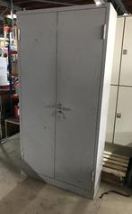 Metalen 2deurs kast, 100x40x200 cm, met slot en sleutel, Ophalen, Gebruikt, 100 tot 150 cm, Met slot