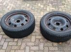 4 winterbanden Peugeot, Ophalen, Gebruikt, 16 inch, Banden en Velgen