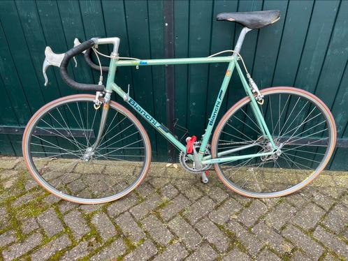 Bianchi wielrenfiets 59cm retro, Fietsen en Brommers, Fietsen | Oldtimers, 55 tot 59 cm, Ophalen