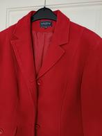 Diep rood  damesblazer jasje mt 38, Maat 38/40 (M), Ophalen of Verzenden, Zo goed als nieuw, Jasje
