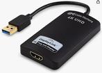 Cable Matters USB3.0 naar 4K HDMI Videoadapter, Ophalen of Verzenden, Zo goed als nieuw