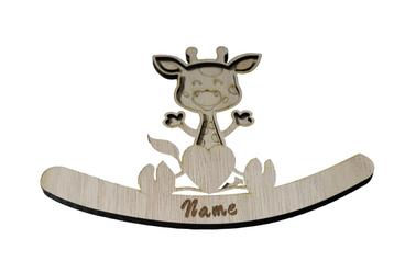 Lasergesneden Baby Giraf Wanddecoratie beschikbaar voor biedingen