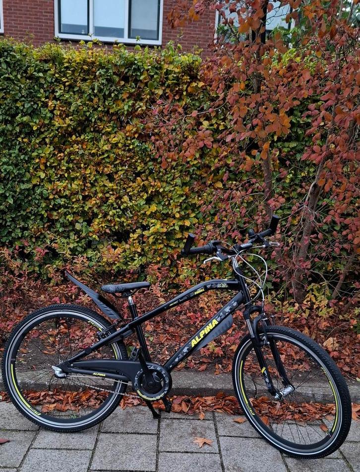 Alpina Trial 26 inch met slot en versnellingen, Fietsen en Brommers, Fietsen | Jongens, Zo goed als nieuw, Handrem, Versnellingen