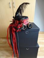 Steampunk Hoed, Kleding | Dames, Carnavalskleding en Feestkleding, Ophalen of Verzenden, Zo goed als nieuw, Carnaval, Accessoires