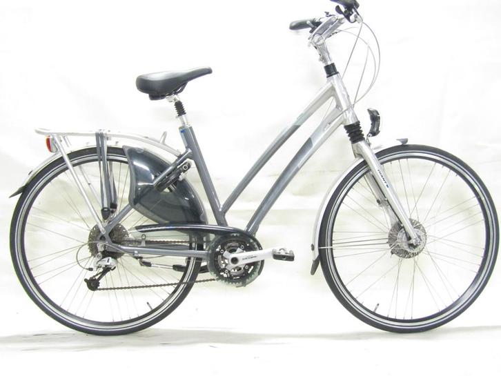 Giant Cosmo grijs dames 50cm 28inch, Fietsen en Brommers, Fietsen | Dames | Damesfietsen, Gebruikt, Giant, Versnellingen, 50 tot 53 cm
