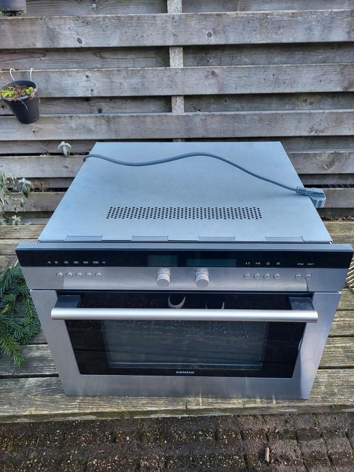 Siemens inbouwoven/magnetron, Witgoed en Apparatuur, Ovens, 45 tot 60 cm, Ophalen