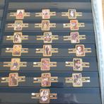 2151 sigarenbandjes stompkop impressionisten serie 19 stuks, Verzamelen, Verzenden, Sigarenbandjes